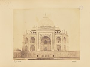 Taj Mahal. Agra od Unknown artist
