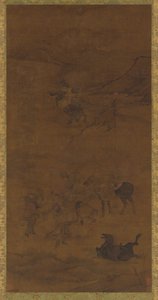 Tatarští jezdci od Unknown artist