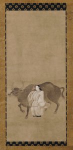 Tenjin (Sugawara no Michizane) S plánem x od Unknown artist