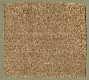 Textil s drobnými lístky od Unknown artist