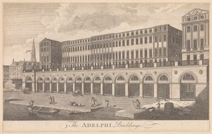 Budovy Adelphi od Unknown artist