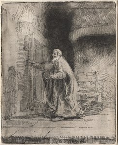 Tobitova slepota: Velký talíř od Unknown artist