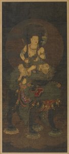 Bódhisattva Monju od Unknown artist