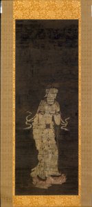 Bódhisattva Seiši z triptychu Přístup trojice Amida od Unknown artist