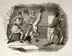 The Death Galley, nebo, Pirate Schooner, c.1837 od Unknown artist