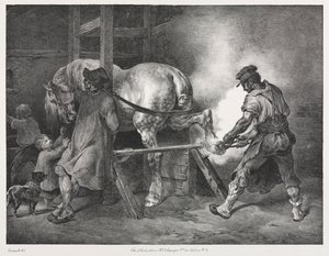 Vlámský kovář od Unknown artist