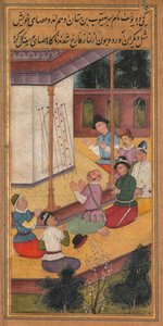 Rozkvět Josefova prutu ze zrcadla svatosti (Mir’at al-quds) otce Jeroma Xaviera od Unknown artist