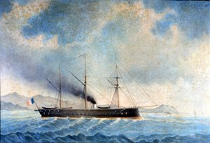 Sláva fregaty. 1859. od Unknown artist