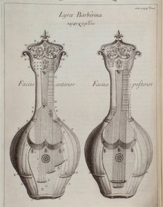 Lyra Barberina (rytina od Unknown artist