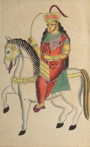 Vzpoura hrdinky Rani Lakshmi Bai z Jhansi od Unknown artist
