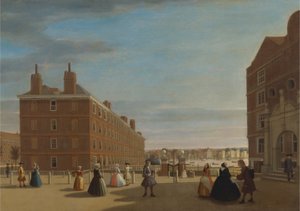 The Paper Buildings, Inner Temple, London od Unknown artist