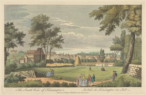 Jižní pohled na Kensington od Unknown artist