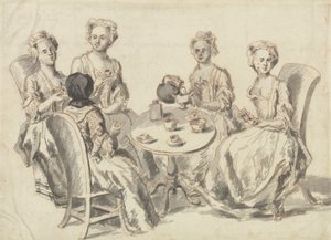 Čajový dýchánek od Unknown artist