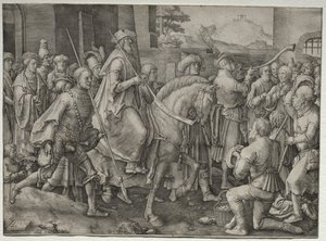 Triumf Mordecai od Unknown artist