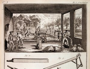 Kultura konopí – v „Encyklopedii““ Denis Diderot a Jean Le Rond d