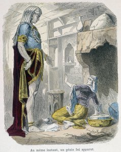 Génius z lampy – v „“ Tisíc a jedna noc“ od Bondeta, ed. Guerin od Unknown artist