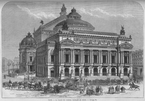 Obléhání Paříže Prusy. 1871. Place de l