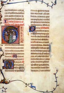 Thomas Becket, 90, 028r: Žádost o povolení Městské knihovně v Toulouse (tel: 05 62 27 66 66) od Unknown artist