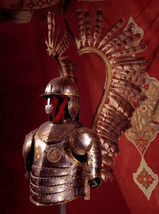 Top of Armor s Hussard Wings od Unknown artist