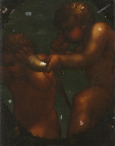 Dva Putti od Unknown artist