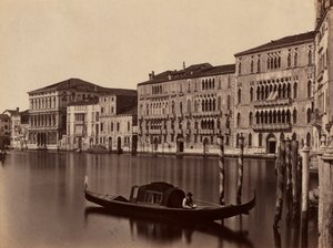 Bez názvu (Benátská gondola) od Unknown artist