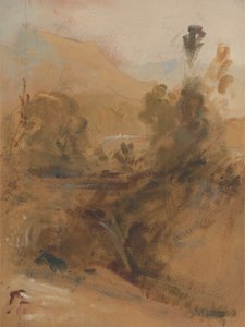 Vzpřímená krajina od Unknown artist