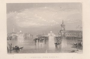 Benátky - Dogana od Unknown artist
