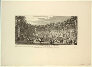 Versailles, Groves of the Garden, Ballroom od Unknown artist