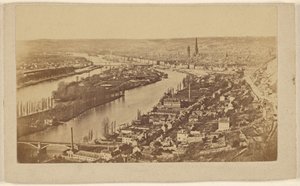[Pohled na Rouen, Francie] od Unknown artist