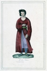 Žena z ostrova přátel - v ""Album des voyages"" od Unknown artist