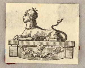Dřevoryt. Viněta. od Unknown artist