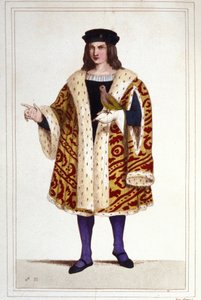 portrét Guillauma de Montmorency (asi 1453 - 1531) rytina z roku 1830. od Unknown artist