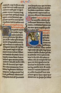 Anděl před Micheášem od Unknown  – illuminator