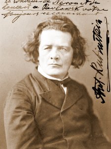 Anton Grigorievich Rubinstein. Ruský pianista a skladatel (nar. ve Vykhvatincy, poblíž Podolska od Unknown photographer