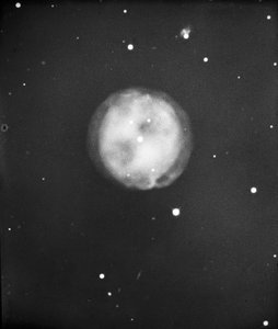Skleněný diapozitiv Astronomická mlhovina Sova v Ursa Major (1910) od Unknown photographer