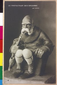 Karikatura Františka Josefa I. od Unknown photographer