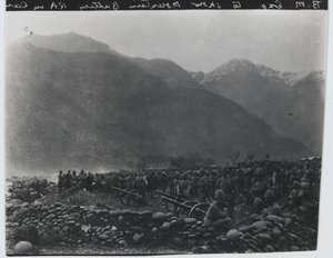 ?Ukončit palbu?, č. 1 britská horská baterie, expedice Black Mountain, 1891 od Unknown photographer