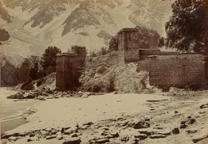 Pevnost Chitral, 1895 od Unknown