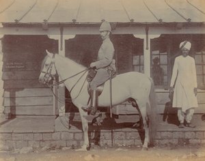 Plukovník AM Paterson, velící 1. Bedfordshire Regiment od Unknown photographer
