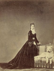 Alžběta, rakouská císařovna a uherská královna-konzulka (24. prosince 1837 - 10. září 1898) (foto) od Unknown photographer