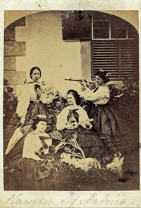 Alžběta, rakouská císařovna a uherská královna-konzulka (24. prosince 1837 - 10. září 1898) (foto) od Unknown photographer