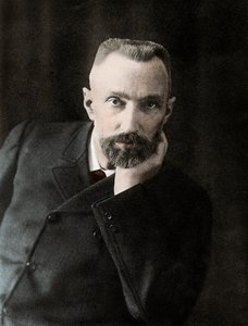 Francouzský fyzik Pierre Curie - Portrét Pierra Curie (1859-1906), francouzského fyzika od Unknown photographer