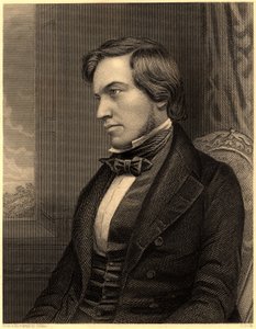 "George Fownes (1815-1849). Britský chemik, asi 1860 (rytina) od Unknown photographer