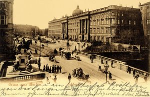Německo , Berlín , palác německého císaře , pohlednice z roku 1904. od Unknown photographer