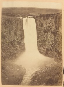 Howick Falls, řeka Umgeni, provincie Natal, Jižní Afrika, cca 1882 od Unknown
