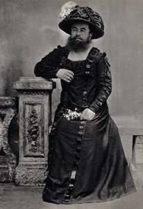 Les Monsters, la femme a vous. Fotografie, konec 19. století, Paříž. Coll. Selva. od Unknown photographer