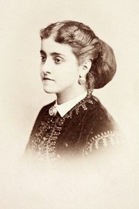Portrét Adeliny Patti od Unknown photographer