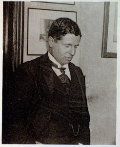 Portrét Alberica Magnarda (černobílá fotografie) od Unknown photographer
