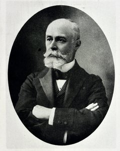 Portrét Antoine Henri Becquerel - anglický fyzik, laureát Nobelovy ceny 1852-1908 od Unknown photographer