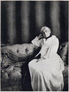 Portrét Berthe Morisot, kolem roku 1893 (černobílá fotografie) od Unknown photographer
